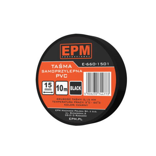 TAŚMA IZOLACYJNA 15MM*10M CZARNA