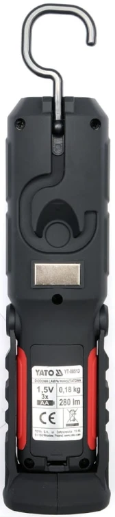 LATARKA WARSZTATOWA 2W1 LED MAGNET 3XAA