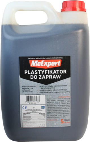 PLASTYFIKATOR DO ZAPRAW ZASTĘPUJĄCY WAPNO 5L