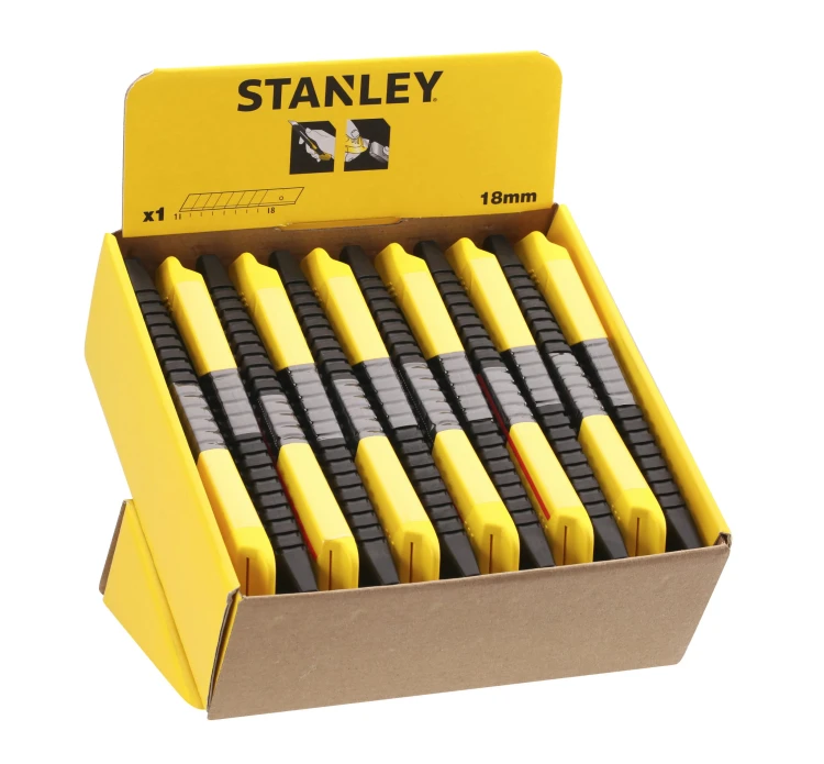 NÓŻ ABS LEKKI, OSTRZE ŁAMANE 18MM [L]