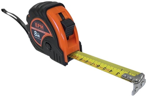 MIARA ZWIJANA ANTI-SHOCK 8M*25MM.