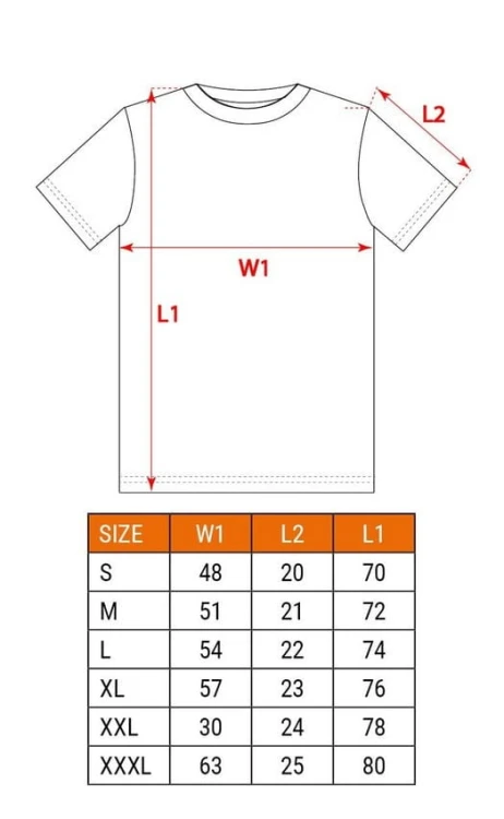 T-SHIRT PREMIUM PRO ROZMIAR M