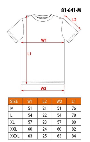 T-SHIRT Z NADRUKIEM FEEL THE BIT ROZMIAR L