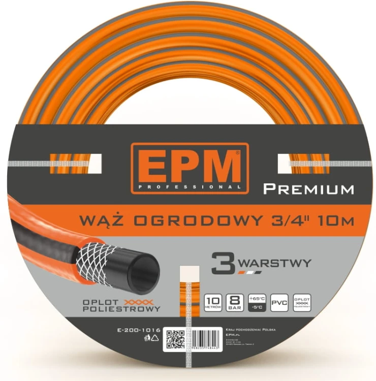 WĄŻ ZBROJONY DO URZĄDZEŃ ZRASZAJĄCYCH 3/4  10MB PREMIUM