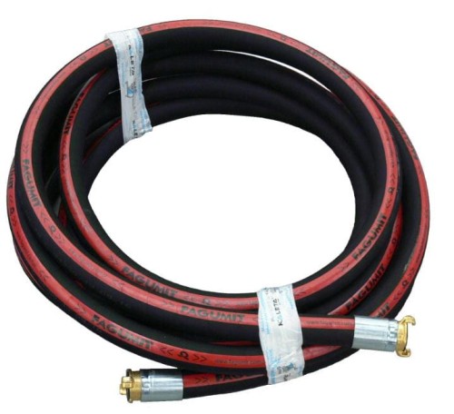 KALETA Wąż do zaprawy 25 zakuty (Złączka GK + złączka GK obrotowa)