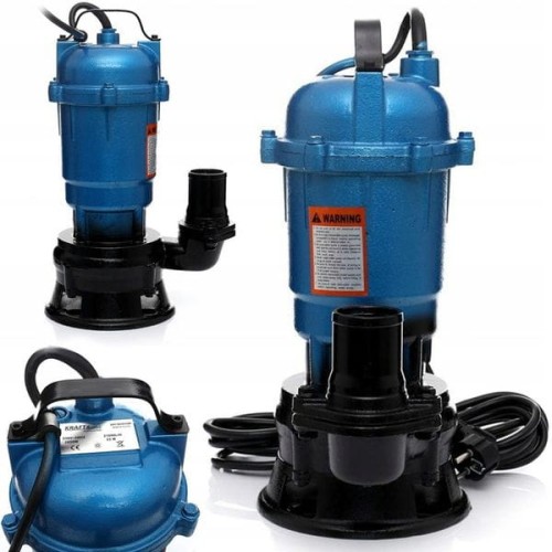 POMPA DO WODY BRUDNEJ SZAMBA Z ROZDRABNIACZ 3750W MOCNA ZATAPIALNA