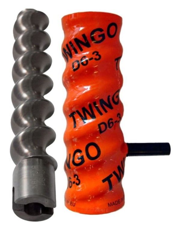 Ślimak ROTOR D6-3 + Płaszcz gumowy STATOR D6-3 TWINGO