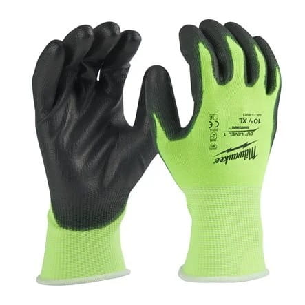 RĘKAWICE ANTYPRZECIĘCIOWE HI-VIS-A ROZM XL/10