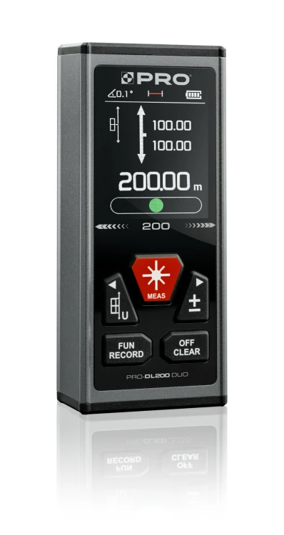 DALMIERZ LASEROWY DWUSTRONNY DL-200 DUO-R