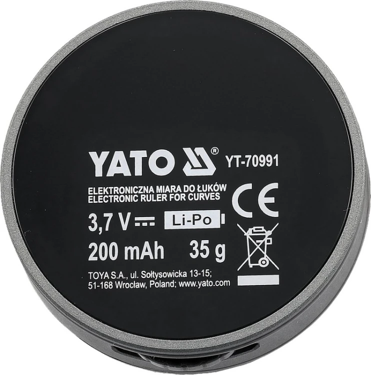 KRZYWOMIERZ - ELEKTRONICZNA MIARA DO ŁUKÓW 0-99,9M.