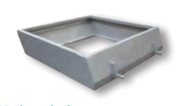 KALETA Nadstawka kosza zasypowego Kaleta-6/6S (nie zalecana w maszynach z zasilaniem 230V)