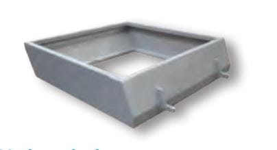 KALETA Nadstawka kosza zasypowego Kaleta-6/6S (nie zalecana w maszynach z zasilaniem 230V)