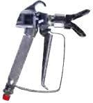 Pistolet natryskowy z osłoną dyszy