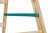 DRABINA DREWNIANA BRAKET STANDARD 2X6 SZCZEBLI 182CM